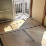 特殊清掃が終わった後の和室
